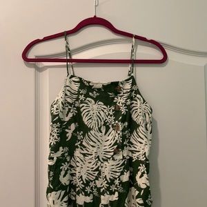 TROPICAL PATTERNED JUMPSUIT